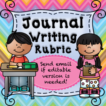 Preview of Journal Writing Rubric