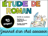 Journal d'un chat assassin étude de roman French novel study