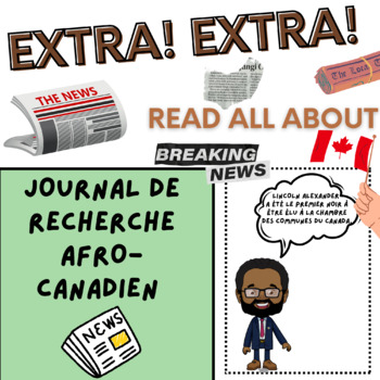 Preview of Journal de Recherche Afro-Canadien - Le mois de l'histoire  des Noire (French)