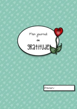 Preview of Journal de gratitude