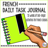 Journal du matin French daily activities