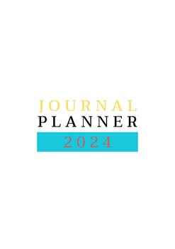 Preview of Journal planner 2024