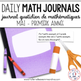 Journal quotidien de maths - MAI (French Math Journal Prom
