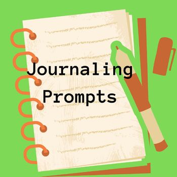 Journaling Prompts by The Drama GOAT | TPT