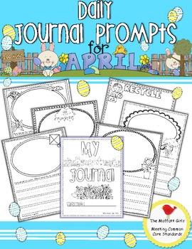 Preview of Journaling Prompts for April