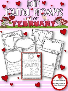 Preview of Journaling Prompts for February