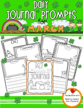 Preview of Journaling Prompts for March