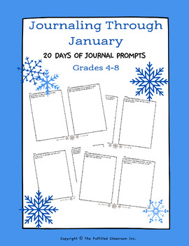 Preview of Journaling Through January: Inspiring Reflection & Goal Setting for the New Year