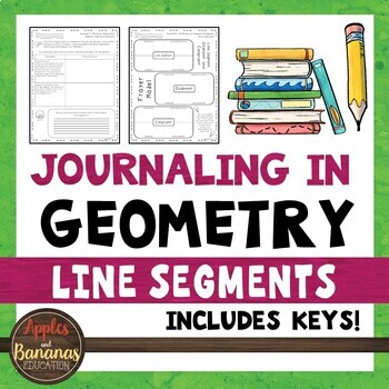 Preview of Journaling in Geometry: Line Segments