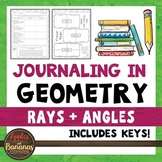 Journaling in Geometry: Rays and Angles