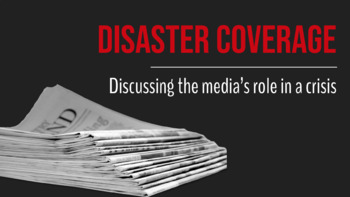 Preview of Journalism: Covering Disaster and Catastrophe