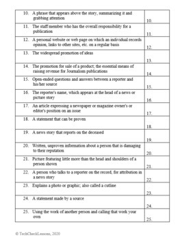 Similar to Journalism Crossword - WordMint