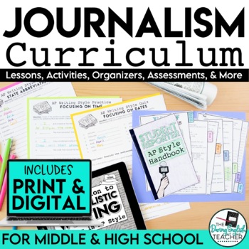 Preview of Journalism Curriculum: Year-Long Journalism Resource for Newspaper Advisers