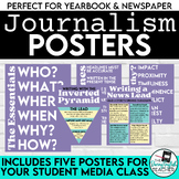 Journalism Posters for Newspaper and Yearbook Class