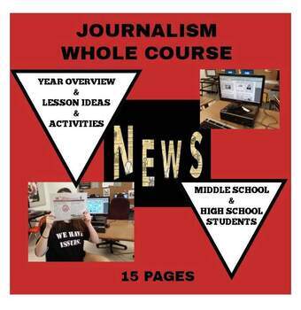Preview of Journalism Syllabus - Beginning and Advanced Classes Teaching Plans