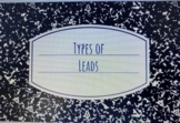 Journalism Types of Leads - Distance Learning
