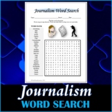 Journalism Word Search Puzzle