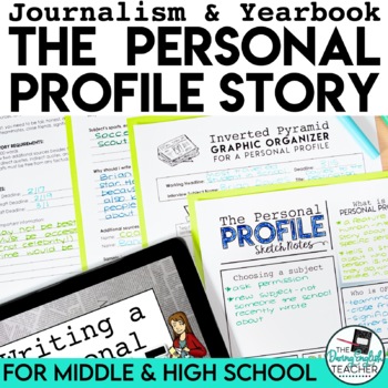 Preview of Writing a Personal Profile: A Unit for Journalism and Yearbook
