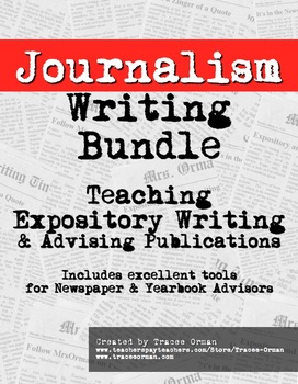 Preview of Journalism Writing and Publications Planning Bundle