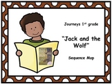 Journeys 1st grade "Jack and the Wolf" Sequence Map