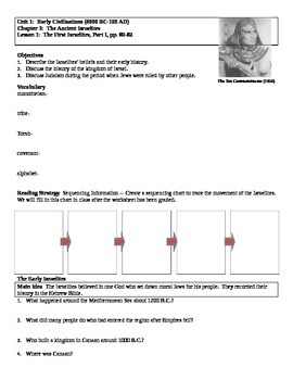 Preview of Journey Across Time Ch3 L1 The First Israelites