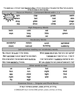 Preview of Journey Fluency sheet for 2nd grade #5