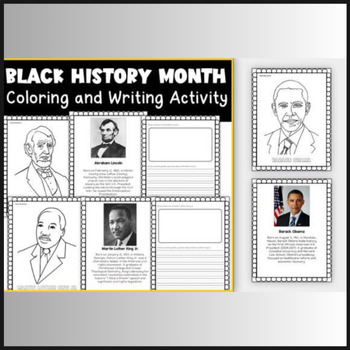 Preview of Journey Through History: Engaging Activities for Kids in Celebration of Black Hi