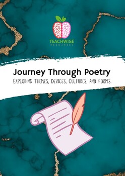 Preview of Journey Through Poetry:  Exploring Themes, Devices, Cultures, and Forms.