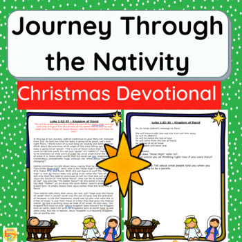Preview of Journey Through the Nativity ~ A Christmas Devotional
