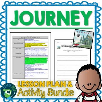 Preview of Journey by Aaron Becker Lesson Plan and Google Activities