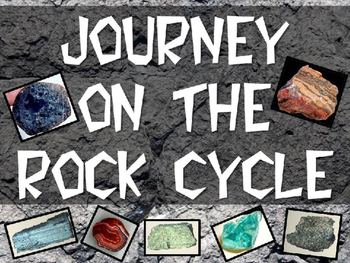 Preview of Journey on the Rock Cycle PowerPoint (Igneous, Sedimentary, Metamorphic Rocks)