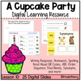 Journey's 1st Grade Lesson 10 A Cupcake Party Digital Less