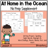 Journey’s 1st Grade Lesson 11 At Home in the Ocean Supplement