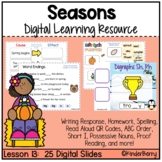 Journey's 1st Grade Lesson 13 Seasons Digital Lesson | Google