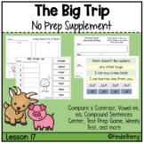 Journey’s 1st Grade Lesson 17 The Big Trip Supplement