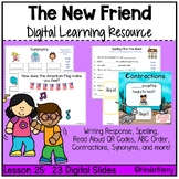 Journey's 1st Grade Lesson 25 A New Friend Digital Lesson 