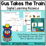 Journey’s 1st Grade Lesson 5 Gus Takes the Train Digital L