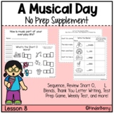 Journey's 1st Grade Lesson 8 A Musical Day