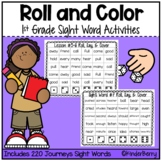 Journey's 1st Grade Sight Word Roll and Read | Dice Game