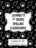 BUNDLE: Journey's 1st Grade Spelling & HFW Flashcards