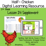 Journey's 2nd Grade Lesson 24 Half-Chicken Digital Lesson 