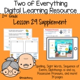 Journey's 2nd Grade Lesson 29 Two of Everything Digital Le