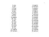 Journey's 3rd Grade Spelling List (Basic & Advanced)