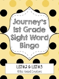 Journey's First Grade Sight Word Bingo (Lesson 2-Lesson 3)