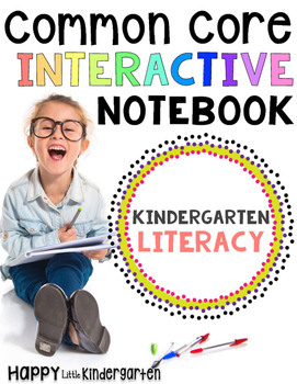 Preview of Kindergarten Literacy Interactive Notebook
