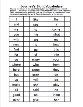 kindergarten sight words list 21 level 4