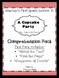 Journey's Lesson 10: "A Cupcake Party" Comprehension Pack