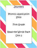 Journey's Phonics Application/ Oral Reading Assessment Unit 2