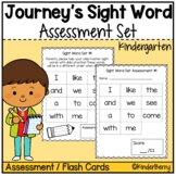 Journey's Sight Word Assessment Set Kindergarten