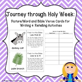 Journey through Holy Week: Picture and Word Cards for Lent